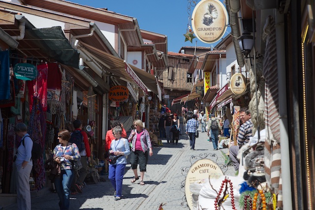 The old town in Ankara